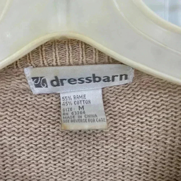 Vintage Dressbarn Fall theme cardigan sweaters size M - Picture 5 of 8